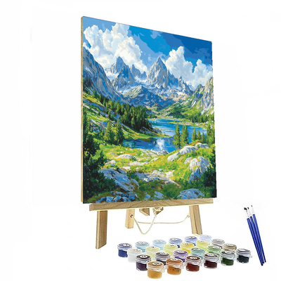 Glacier National Park - Montana Paint By Numbers Kits