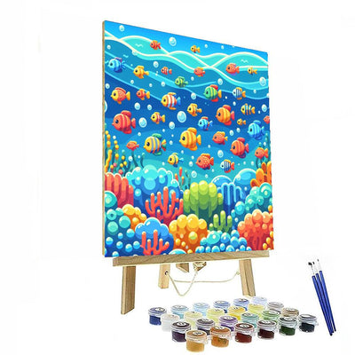 Vibrant Ocean Adventures Paint By Numbers