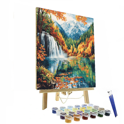 Jiuzhaigou Valley - China Painting By Numbers Kit