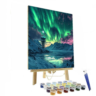 Aurora Sky Station - Sweden Numbered Painting Kits