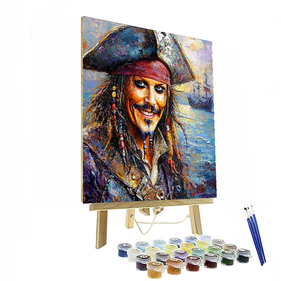 Johnny Depp: Pirate Of The Caribbean's Dreamscape Paint By Numbers Kits