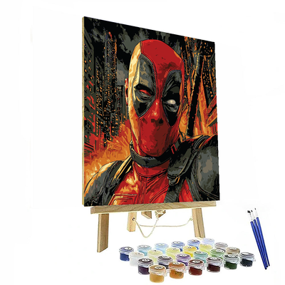 Ryan Reynolds: The Witty Charmer Unmasked Painting Number Kit