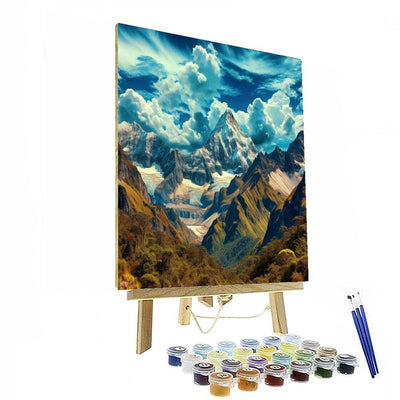 Wanderlust Mountains Numbered Painting Kits