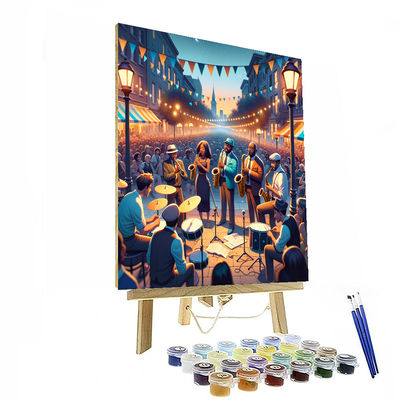 Montreal Jazz Festival - Montreal Painting By Numbers Kit