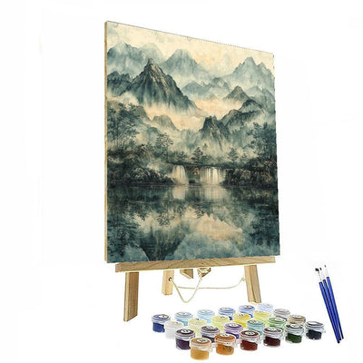 Zhao Mengfu Inspired Whispers Of Tranquility  DIY Paint By Numbers