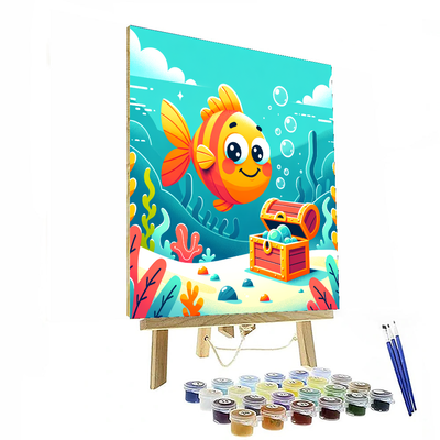 Undersea Treasure Hunt Paint By Numbers Kits