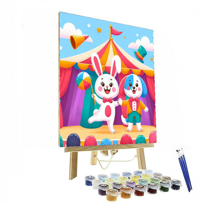 Whimsical Magic Show Paint By Numbers Art