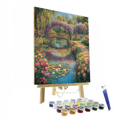 Monet's Garden DIY Paint By Numbers