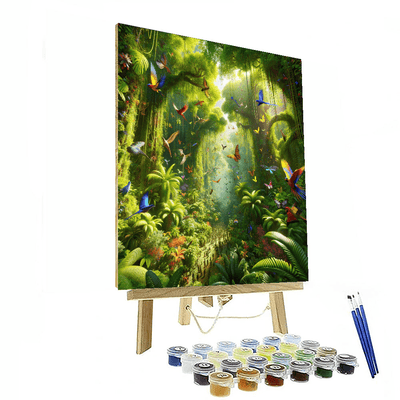 Rainforest Symphony Paint By Color