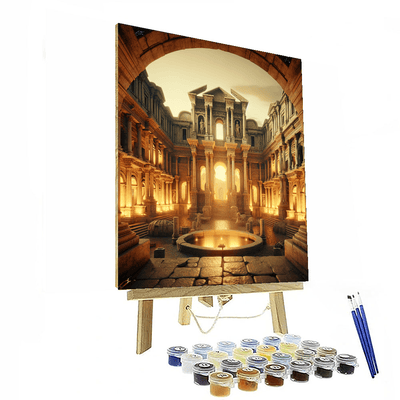 Classic Roman Ruins DIY Paint By Numbers