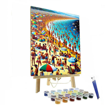 Seaside Joy Paint By Numbers Art