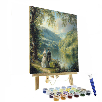 Thomas Gainsborough Inspired Historical Reflections  Painting By Numbers Kit