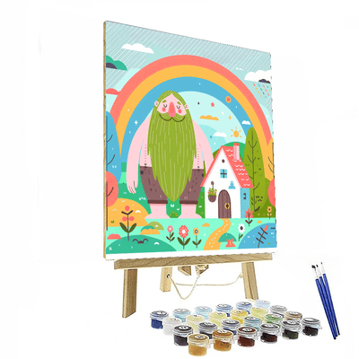 Charming Storybook World Painting By Numbers Kit