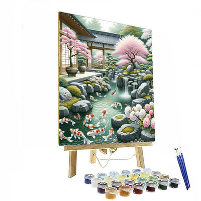 Serene Japanese Gardens DIY Paint By Numbers