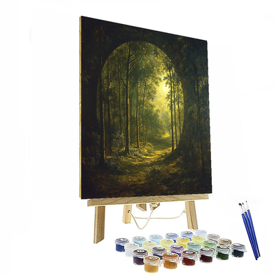 Henry Fuseli Inspired Gothic Woodland Whisper  Paint By Numbers Kits