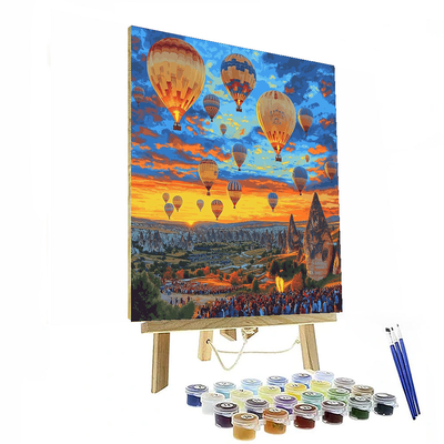 Cappadocia Balloon Festival Paint By Numbers