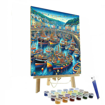 Seaside Village Celebration Paint By Number