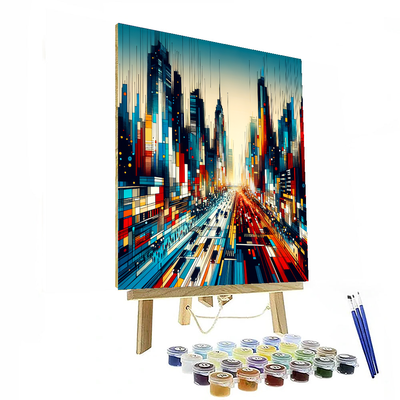 Urban Vibe Painting Number Kit