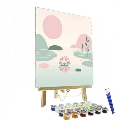 Zen Lotus Serenity Paint By Numbers