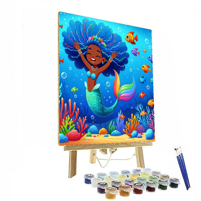 Underwater Mermaid World Paint By Numbers Kits