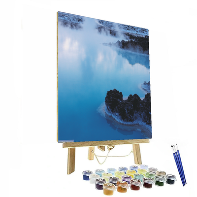 Blue Lagoon, Iceland Numbered Painting Kits