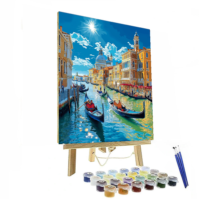 Venice's Grand Canal DIY Paint By Numbers