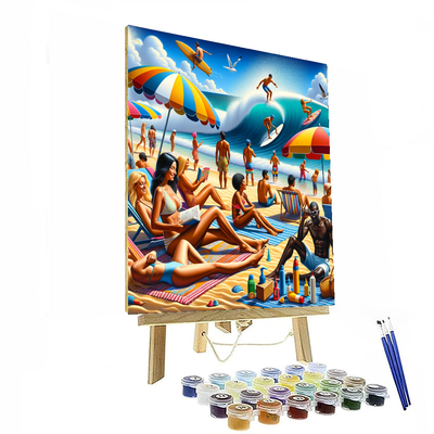 Breezy Beach Days Paint By Number