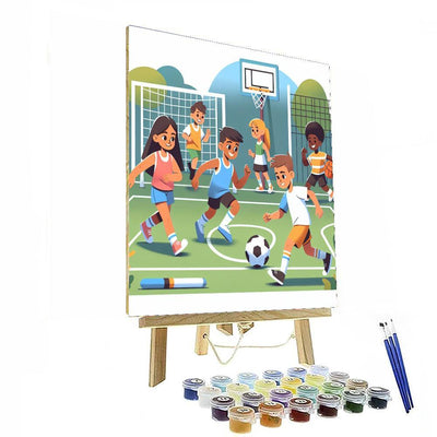 Sports All-star Game Paint By Color