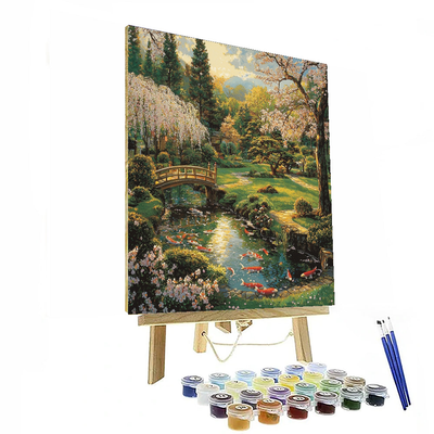 Shinjuku Gyoen National Garden - Tokyo Paint By Numbers Kits