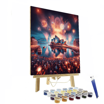 New Year's Eve In Sydney - Australia Paint By Numbers Kits