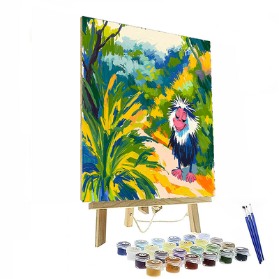 Rafiki's Wisdom And Color - Disney Inspired Paint By Numbers Art