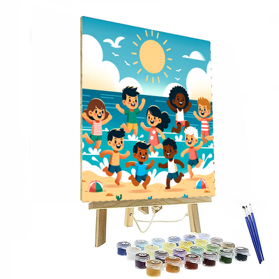 Seaside Summer Splash Paint By Numbers Kits