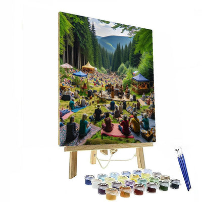 Waldsee Music Festival Painting Number Kit