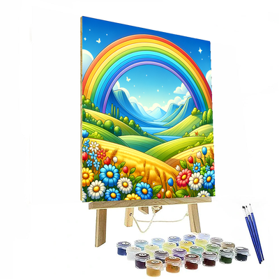 Under The Rainbow Numbered Painting Kits