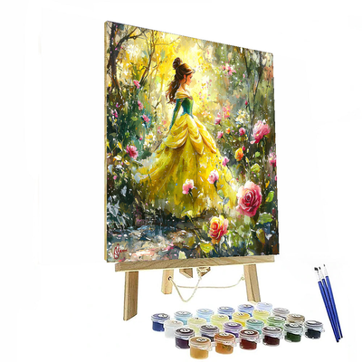 Princess Belle Enchantment - Disney Inspired Numbered Painting Kits