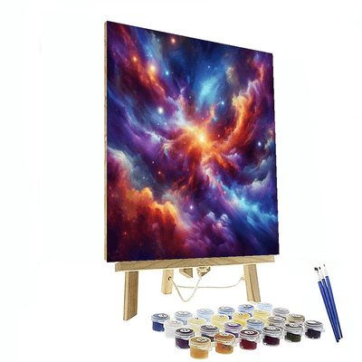 Cosmic Nebula Fantasy Paint By Numbers Art