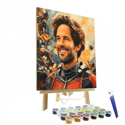 Paul Rudd: The Timeless Charm Of Ant-man Paint By Numbers