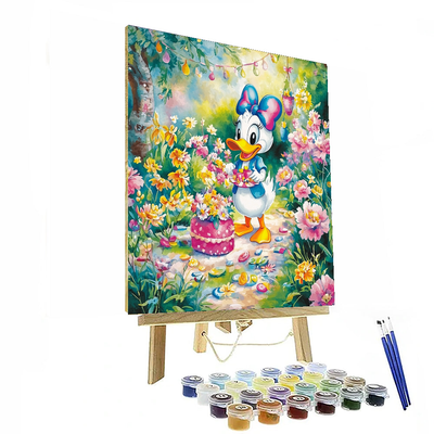 Daisy's Garden Party - Disney Inspired Paint By Numbers