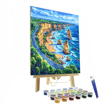 Great Ocean Road - Australia Numbered Painting Kits