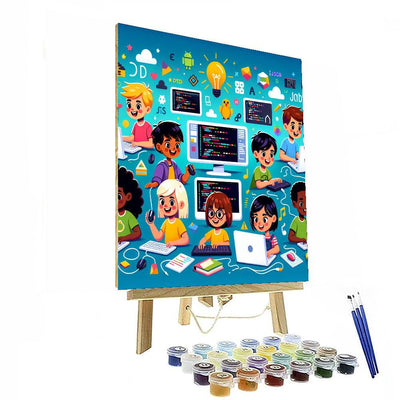 Creative Coders Painting By Numbers Kit