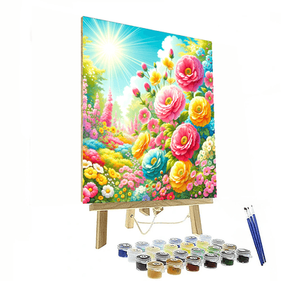 Charming Spring Blossoms Painting By Numbers Kit