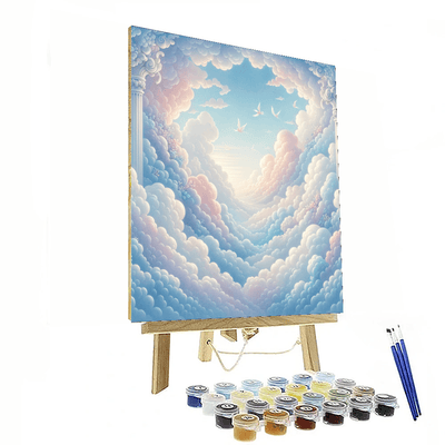 Dreamy Cloud Fantasia Number Painting