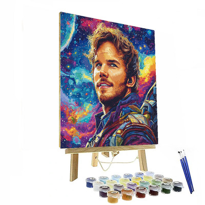 Chris Pratt: Unleashing The Spirit Of Star-lord Paint By Number