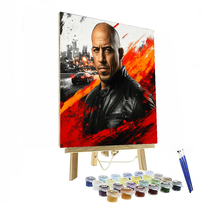 Vin Diesel: The Spirit Of Family In Fast & Furious Paint By Numbers Art