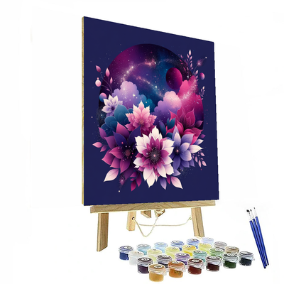 Celestial Floral Paint By Number