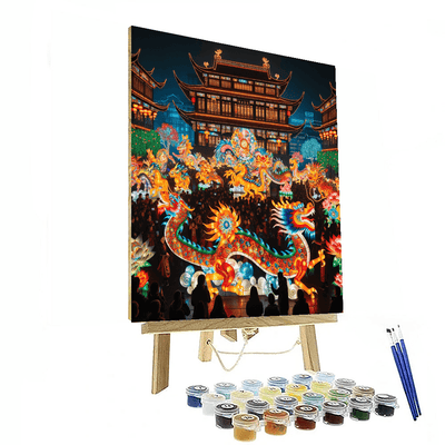 Chinese Lantern Festival - China Paint By Number