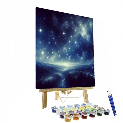 Celestial Constellation Dreams Painting By Numbers Kit