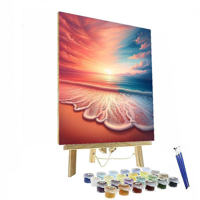 Tranquil Beach Getaway Paint By Numbers