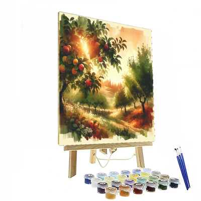 Rustic Orchard Painting By Numbers Kit