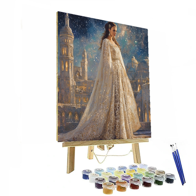 Natalie Portman: The Regal Elegance Of Padmé Amidala Paint By Numbers